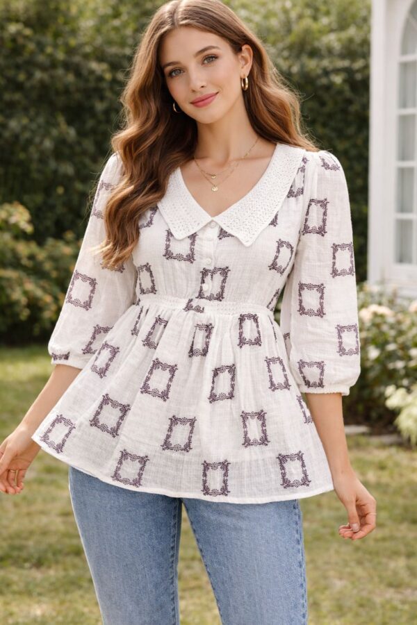 Peplum Top-AE-TOP-03033